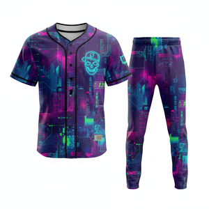 Uniformes Deportivos Transpirables Personalizados al por Mayor, con Malla Corta, Impresión por Sublimación, para Béisbol, Fútbol, Baloncesto, con Logotipo Frontal - Product Image 5