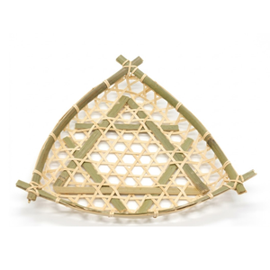 Plateau décoratif en rotin, plateau de service en bois tressé pour livres, magazines, salon, table basse, rangement, décoration - Product Image 2