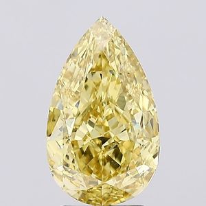 Diamante solitario de 2 a 3 quilates, corte pera, corte excelente, pureza VVS, certificado IGI, color E, cultivado en laboratorio por CVD. - Product Image 2