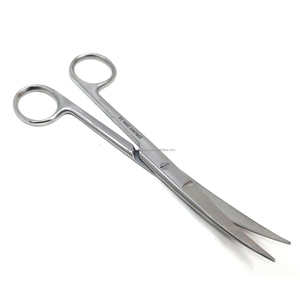 Tijeras Quirúrgicas de 6.5 Pulgadas, Curvas, Afiladas, de Acero Inoxidable, Duraderas, con Certificación CE, Proveedor Mayorista OEM ODM - Product Image 2