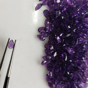 Ametista Africana Natural, Corte Pera de 5x3MM, Color Púrpura, Gema Suelta de la Mejor Calidad para Joyería, Gemas de Red Mountain - Product Image 4