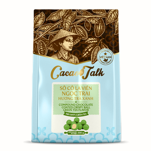 Bolas Crujientes de Té Verde, Chocolate Compuesto, Decoración de Repostería, Pasteles HALAL, Precio al por Mayor OEM/ODM, Envío Directo Global - Product Image 1