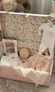 Minimalist White Iron <b>Storage</b> Trunk with Gold Hardware Heavy Duty Decorative Keepsake <b>Box</b> Trousseau Chest Organizer - Product Image 6