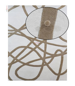 Hoge Kwaliteit Custom Moderne Geometrische Abstracte 3d <span class=keywords><strong>Level</strong></span> Tapijten Nieuw Zeeland Wol Katoen Bruin Beige High-<span class=keywords><strong>Low</strong></span> Hand Getufte Tapijt - Product Image 2