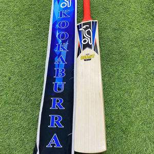 Bate de críquet KOOKABURRA BEAST de madera de sauce inglés con mango corto - Product Image 1