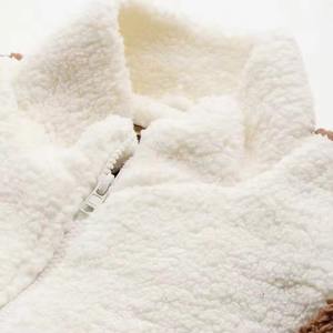 Custom <b>Men's</b> <b>Sherpa</b> Fleece <b>men's</b> <b>jacket</b> Sheepskin Winter Coat Stand Collar Zipper Loose Long Sleeves Solid Color <b>Jacket</b> for <b>man</b> - Product Image 6