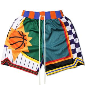 กางเกงขาสั้นเล่นบาสเก็ตบอลกางเกงขาสั้นผ้าตาข่ายระบายอากาศได้ดี - Product Image 4