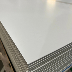 4x8ft White PVC Sintra Sheet 3mm/5mm High Glossy Waterproof UV Resistant Heat Resistant Cutting Board <b>for</b> CNC Signboard Printing - Product Image 2