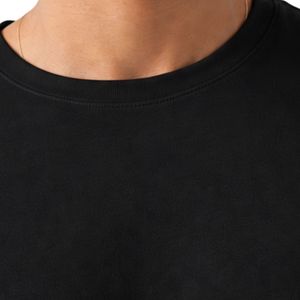 Camiseta Negra de Manga Corta y Cuello Redondo para Hombre, Suave, Informal, Básica, para Uso Diario, Moda Urbana, Ropa Personalizada - Product Image 3