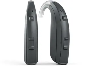 新产品回响恩佐Q 598助听器12通道DWT SP耳后高级选项黑色方便价格
