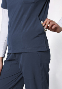 Conjunto de Uniformes Médicos Unisex Bestin 2025 de Secado Rápido y Cómodos para Hospital Dental - Colección TOOTH, Tejido de Spandex/Poliéster - Product Image 4