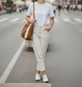 Bolso Tote de Moda para Mujer, Hecho a Mano con Cuero Genuino 100%, con Cierre, Ligero, de Alta Calidad, Tamaño Personalizable - Product Image 4