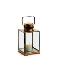 Elegant Modern Design Customizable Iron Lanterns White <b>Red</b> Handmade Eco-Friendly for Christmas Tabletop Hanging <b>Candle</b> Holder - Product Image 2
