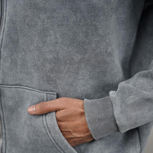 Sweat à capuche pour homme de qualité supérieure, style hiver 2026, fermeture éclair, personnalisable, fabriqué par des fabricants de sweats à capuche pour homme de qualité supérieure - Product Image 4