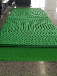 Tapete de Protección para Suelo de HDPE de Alta Resistencia, 4x8 Pies, Antideslizante, Encastrable, para Construcción, Excavadoras y Jardines - Product Image 4