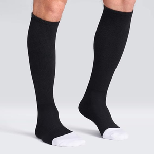 Custom Design Baseball Soccer Softball <b>Socks</b> Black Knee High Cotton Breathable Moisture Wicking Summer Unisex for Adults Youth - Product Image 6