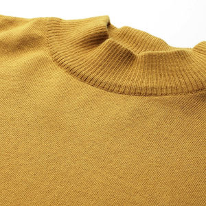 T-shirt Homme Oversize à Col Montant 100% Coton Léger Respirant Écologique pour la Saison Automne-Hiver - Product Image 6