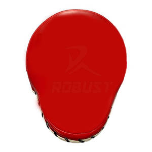 Pads de frappe en cuir au design épuré pour l'entraînement de boxe, avec évacuation de l'humidité, prise ferme et légère, et options personnalisables - Product Image 3