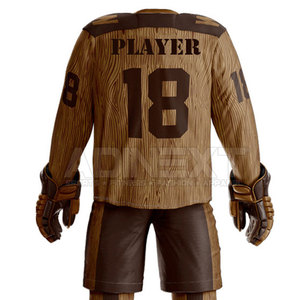 Uniforme de Hockey sobre Hielo Profesional 2026, Personalizable con Logotipo, Transpirable, Ligero, Manga Larga, Unisex para Adultos, 100% Poliéster de Alta Calidad - Product Image 6
