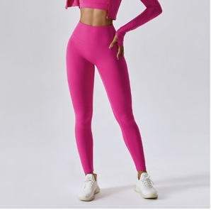 Leggings ultra doux pour femmes, pantalons de yoga à effet ventre plat, respirants, taille haute, leggings de yoga pour femmes, collants de compression - Product Image 5