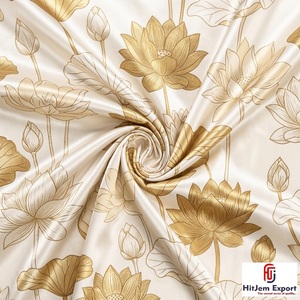 Tela de Poliéster Personalizada con Impresión Digital, Material Textil Suave y Duradero para Prendas, Manualidades y Fabricación de Ropa - Product Image 1