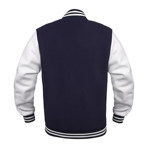 Custom Design High Quality Wholesale Eco-Friendly Winter Stand Collar Varsity Letterman <b>Jackets</b> Plus Men Fleece <b>Lined</b> - Product Image 3