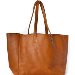 Bolso de mano de cuero estilo vintage - Product Image 1