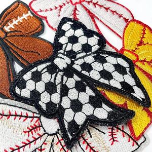 Factory Custom Logo Embroidery Patch Woven Fabric Iron On Clothing <b>Badge</b> Felt Heart Flower Applique Heat Transfer DIY Jacket Hat - Product Image 5