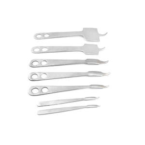 Ensemble d'instruments chirurgicaux manuels en acier inoxydable médical pour la réparation des vaisseaux sanguins et des valves cardiaques par Grip Surgical - Product Image 6