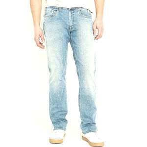 Jeans de Mezclilla para Hombre y Mujer, 100% Algodón, Secado Rápido, Corte Regular Vintage, Lavado Casual, Rectos, para Invierno y Verano, Varios Modelos - Product Image 4