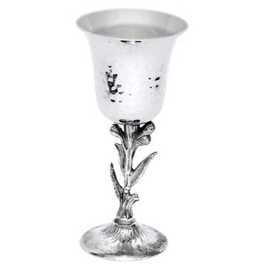 Ensemble de coupes Kiddush en or motif racine d'arbre, gobelets à vin Judaica de luxe pour Shabbat, mariage et décoration de fêtes, prix de gros - Product Image 5
