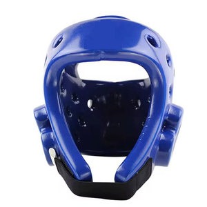 Blue <b>Boxing</b> Head Guard EVA Material 8-10 Air Vents Protective Gear for Adults Unisex Hook Loop Closure Universal Use - Product Image 1