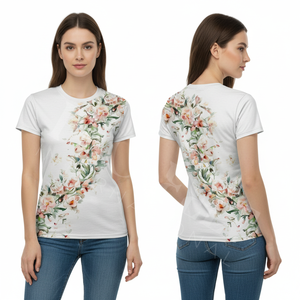 Camisetas de Yoga de Manga Corta Sublimadas con Diseño Personalizado al por Mayor a Precio Económico, Estilo Personalizado, Secado Rápido, Transpirables, OEM - Product Image 3