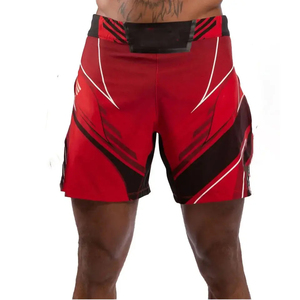 Shorts de combat unisexes ultimes pour le kickboxing, le muay thai et le MMA, respirants, extensibles, durables, légers, séchage rapide, entraînement en salle de sport, athlétiques - Product Image 1