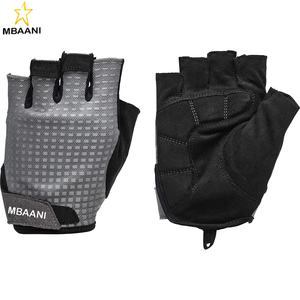 Cycling Gloves Shockproof <b>Foam</b> <b>Padded</b> Outdoor Workout Sports Half Finger Short Gloves - Product Image 1