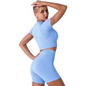 Conjunto Deportivo Casual de Alta Calidad para Mujer, Top sin Mangas, Leggings Transpirables de Cintura Alta y Conjunto de Sujetador Deportivo para Yoga - Product Image 3