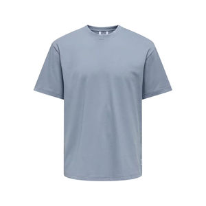 Chemises Courtes Élégantes pour Hommes en Coton/Fibre de Bambou Respirant, Imprimé Numérique, Style Décontracté Cropped Boxy, Grammage Lourd - Product Image 1