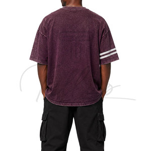 Camiseta Personalizada con Hombros Caídos, Estilo Urbano, Unisex, Holgada, de Algodón - Product Image 5