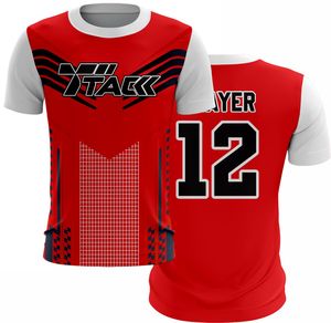 Camiseta Personalizada de Alta Calidad, Mezcla de Poliéster/Algodón, Tejido de Punto, Impresión por Sublimación, Cuello Redondo, Corte Regular, Unisex, Nombre del Equipo - Product Image 4