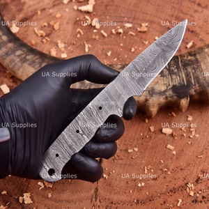 Cuchillo de acero de Damasco de 8 pulgadas con hoja completa y mango de acero forjado de alta calidad, personalizable OEM, ideal para camping - ¡Venta caliente! - Product Image 6