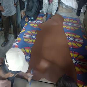 Cuero de Búfalo Natural de 12-16 Pies Cuadrados para Cubiertas de Diarios, Cinturones, Bolsos, Carteras, Zapatos, Diferentes Colores, Cuero Profesional - Product Image 4