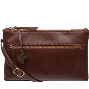 Top Quality Handmade Leather <b>Sling</b> <b>Bag</b> with Front Pocket Storage Casual Everyday Crossbody Messenger Chest <b>Bag</b> - Product Image 6