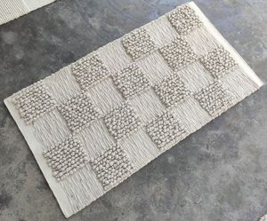 AISHA FABS Manufacture Price Direct Factory Top Selling Modern Hand Woven Indian Dhurry <b>Thick</b> Flat <b>Pile</b> Non-Slip Cotton Area <b>Rug</b> - Product Image 1