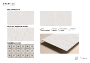 Azulejo de Porcelana Fabula de Formato Grande de Diseño, 600x1200mm, 60x120cm, 24x48 Pulgadas, Superficie Decorativa Premium para Interiores Elegantes - Product Image 4
