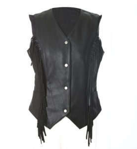 Chaleco de Cuero Genuino de Alta Calidad, Edición Premium, Casual, Resistente al Viento, Personalizable para Mujer - Product Image 5