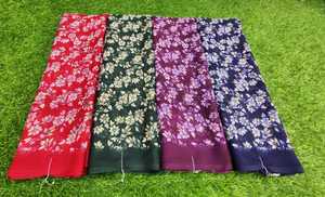 Sari en georgette aux couleurs vives avec chemisier, sari de créateur, sari pour usage quotidien, fabricant en gros, vente en gros - Product Image 4