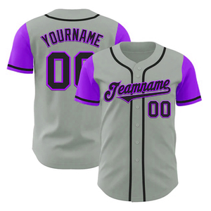 เสื้อเบสบอลพิมพ์ลายแบบซับลิเมชั่นคุณภาพสูง ปักชื่อทีมและชื่อผู้เล่น แขนสั้น ติดกระดุมเต็มตัว เสื้อซอฟต์บอลสั่งทำได้ MOQ ต่ำ - Product Image 5