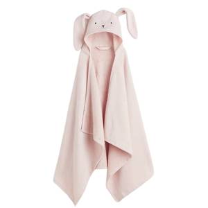 Toalla con Capucha para Bebé de Bambú y Algodón Orgánico de Fábrica, Suave y Absorbente, Envoltura para Baño de Bebé, Venta al Por Mayor OEM - Product Image 1