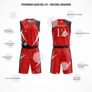 Kit d'uniformes de basketball OEM ODOM, ensemble maillot et short imprimés par sublimation pour équipes universitaires, clubs sportifs, tenues de match - Product Image 2