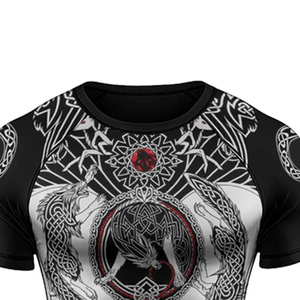 Rashguard Homme Manches Courtes Style Sublimation Intégrale Haute Qualité 2026 – Créez Votre Propre Design Personnalisé – Fabriqué au Pakistan - Product Image 6